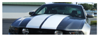 2010-12 Mustang Lemans - Dual Hood - Racing Stripe Kit - No Hood Scoop